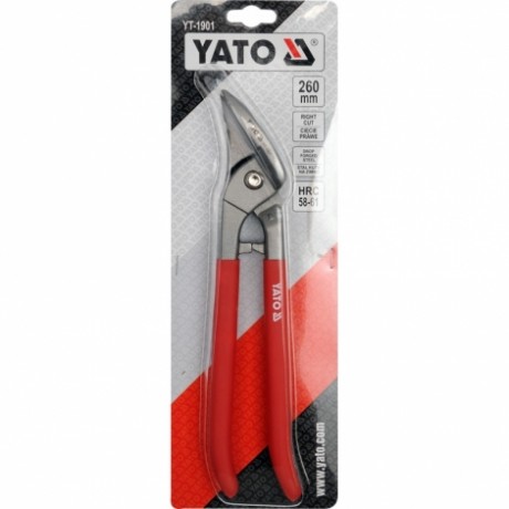 Ножницы по металлу Yato комбинированные правые
