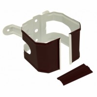 Хомут трубы на деревянную стену Grand Line Vortex, Ø107х74 мм, PE, RR 32