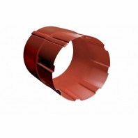 Соединитель труб, Grand Line, Ø90 мм, Granite - double, RAL 8004