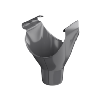 Воронка желоба, Технониколь, Ø125 мм, Puretan, цвет: Графитово-серый