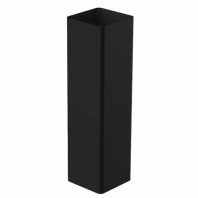 Труба водосточная Galeco STAL2 Ø125/80 мм, L=3000 мм, цвет: Черный