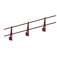 Ограждение парапета кровли Roofsystems Elite 600x3000mm RAL 3011