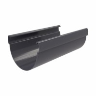 Желоб водосточный Grand Line Дизайн Ø135 мм, L=3000 мм, RAL 7024