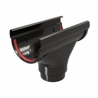 Воронка желоба Grand Line Дизайн Ø135 мм, RAL 9005