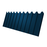 Профлист для забора C 8А фигурный 1160mm PE 0.45mm RAL 5005