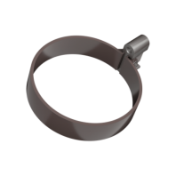 Хомут трубы, Технониколь Макси, Ø100 мм, цвет: Коричневый