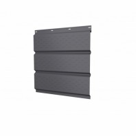 Софит Гранд Лайн металлический полная перфорация PЕ 0.45mm RAL 7004