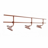 Ограждение для фальцевой кровли Borge, H=600 мм, L=3000 мм, RAL 8004