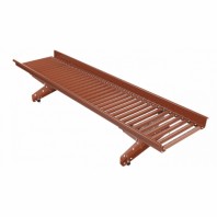 Мостик кровельный универсальный, Borge, L=1500 мм, RAL 8004