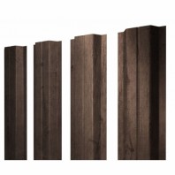 П-образный штакетник 0.45 Print Elite Antique Wood