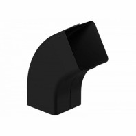 Колено трубы 72° Galeco STAL2 Ø125/80 мм, цвет: Черный