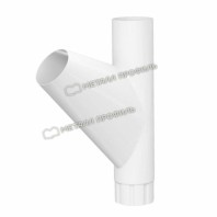 Тройник трубы, Металл Профиль Foramina, Ø100 мм, Пластизол, RAL 9010