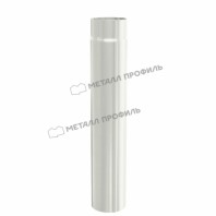 Труба водосточная МП GS lite Ø90 мм, L= 3000 мм, PE, RAL 9003