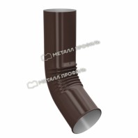 Слив трубы, Металл Профиль Проект, Ø150 мм, PE, RAL 8017