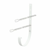 Крюк крепления желоба, Металл Профиль Проект, Ø185 мм, L=300 мм, PE, RAL 9003