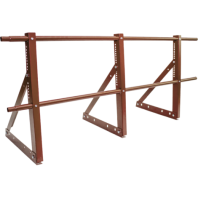 Ограждение кровли универсальное, Roofsystems Econom, H=600мм, L=3000мм, RAL 8004