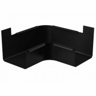 Угол желоба внутренний 90° Galeco STAL2 Ø125/80 мм, цвет: Черный