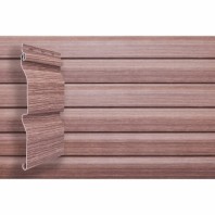 Сайдинг виниловый Grand Line Tundra, корабельная доска 3600 мм, цвет: рябина