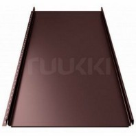 Фальцевая кровля Ruukki Classic C из стали GreenCoat Pural Matt BT 0,5 мм цвет: RR 887