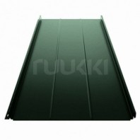 Фальцевая кровля Ruukki Classic D из стали GreenCoat Pural Matt BT 0,5 мм цвет: RR 11