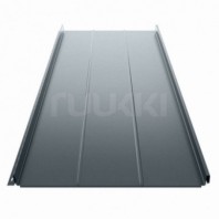 Фальцевая кровля Ruukki Classic D из стали GreenCoat Pural Matt BT 0,5 мм цвет: RR 22