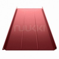 Фальцевая кровля Ruukki Classic D из стали GreenCoat Pural Matt BT 0,5 мм цвет: RR 29