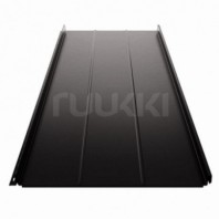 Фальцевая кровля Ruukki Classic D из стали GreenCoat Pural Matt BT 0,5 мм цвет: RR 33
