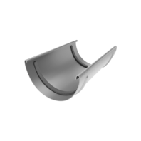 Соединитель желоба Linkor Ø120 мм, RAL 9003