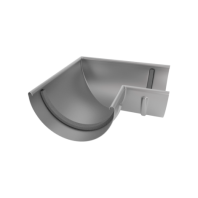 Угол желоба 90° Linkor Ø120 мм, RAL 9003