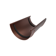 Соединитель желоба Linkor Ø120 мм, RAL 8017