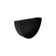 Заглушка желоба Linkor Ø120 мм, RAL 9005