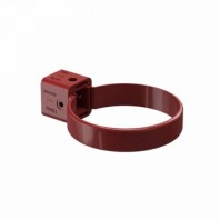 Хомут универсальный металлический Docke Standard Ø80 мм, цвет: Красный