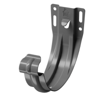 Крюк крепления желоба, Docke Stal Premium, Ø125 мм, цвет: графит
