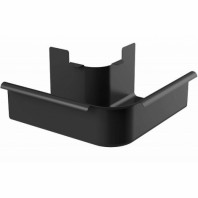 Угол желоба внешний 90° Galeco STAL2 Ø125/80 мм, цвет: Графит