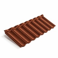 Композитная черепица Metrotile MetroBond Цвет: Терракотовый