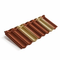 Композитная черепица Metrotile MetroBond Цвет: Терракотово-желтый