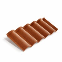 Композитная черепица Metrotile Romana Цвет: Коралловый