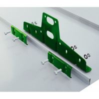Монтаж снегозадержателей на фальцевую кровлю