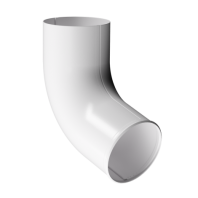 Слив трубы, Docke Stal Premium, Ø90 мм, цвет: пломбир