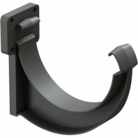 Крюк крепления желоба Docke Lux Ø141 мм, цвет: Графит