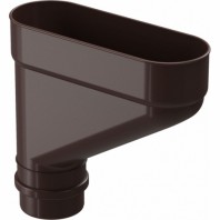 Коллектор Docke Lux Ø141/100 мм, цвет: Шоколад