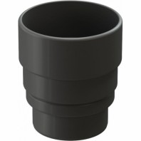 Соединитель труб Docke Lux Ø100 мм, цвет: Графит