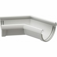 Угол желоба 135˚ Docke Lux Ø141 мм, цвет: Белый