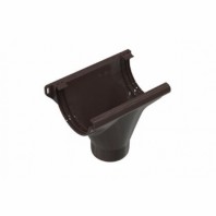 Воронка желоба Braas Ø150 мм, цвет: Коричневый