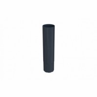 Труба водосточная Braas Steel Ø90 мм, L=1000 мм, цвет: графит