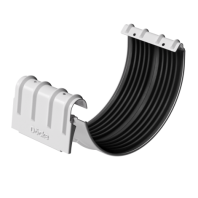 Соединитель желобов, Docke Stal Premium, Ø125 мм, цвет: пломбир