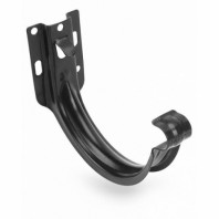 Крюк крепления желоба короткий Galeco STAL Ø152(130)/90 мм, цвет: Графит