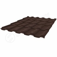 Металлочерепица Stynergy, Stella, Corundum50 матовый 0.5mm RAL 8017