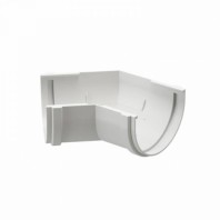 Угол желоба 135˚ Docke Premium Ø120 мм, цвет: Белый