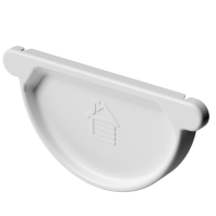 Заглушка универсальная, Docke Stal Premium, Ø125 мм, цвет: пломбир